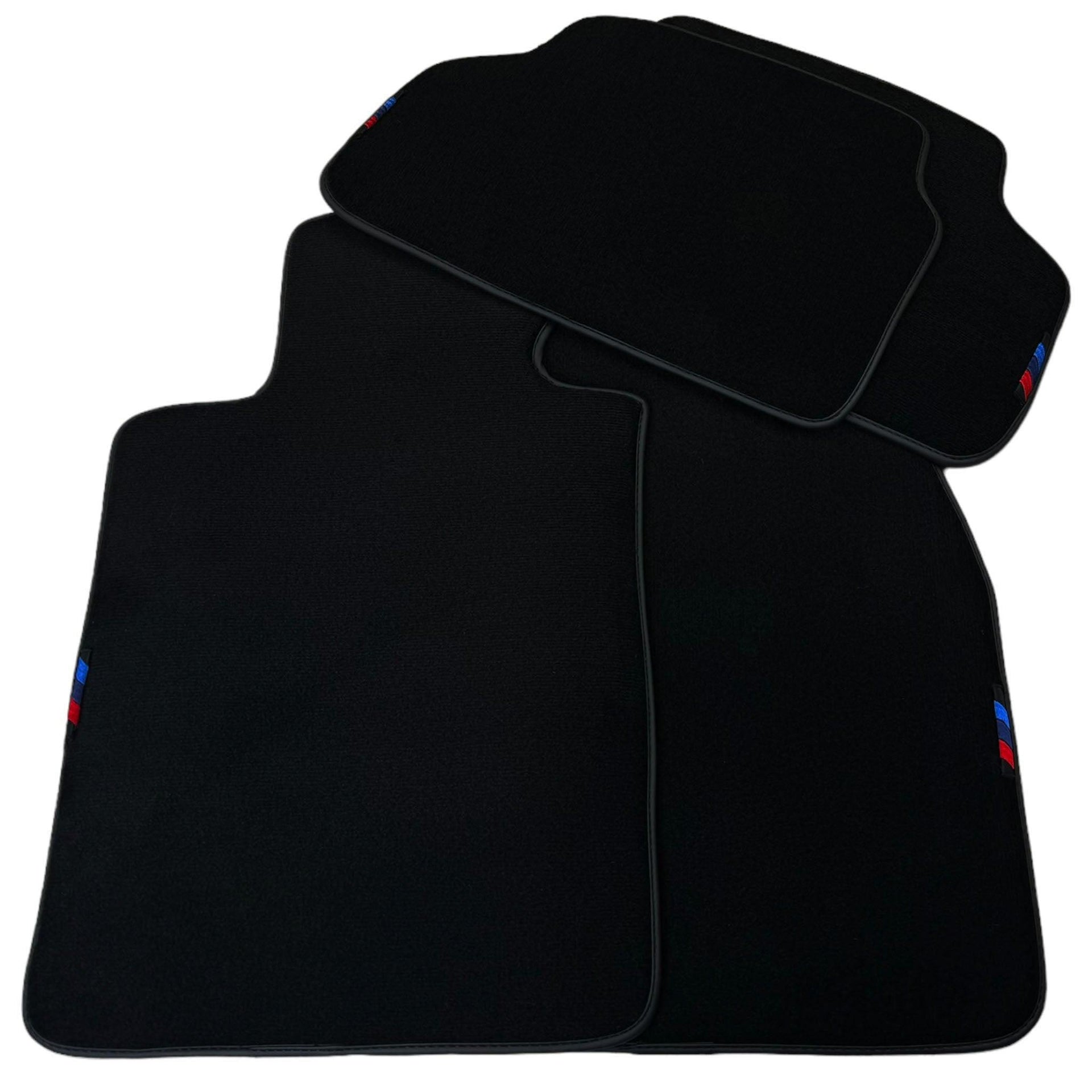 Black Mats For BMW 3 Series E36 4-door Sedan | Black Trim - AutoWin
