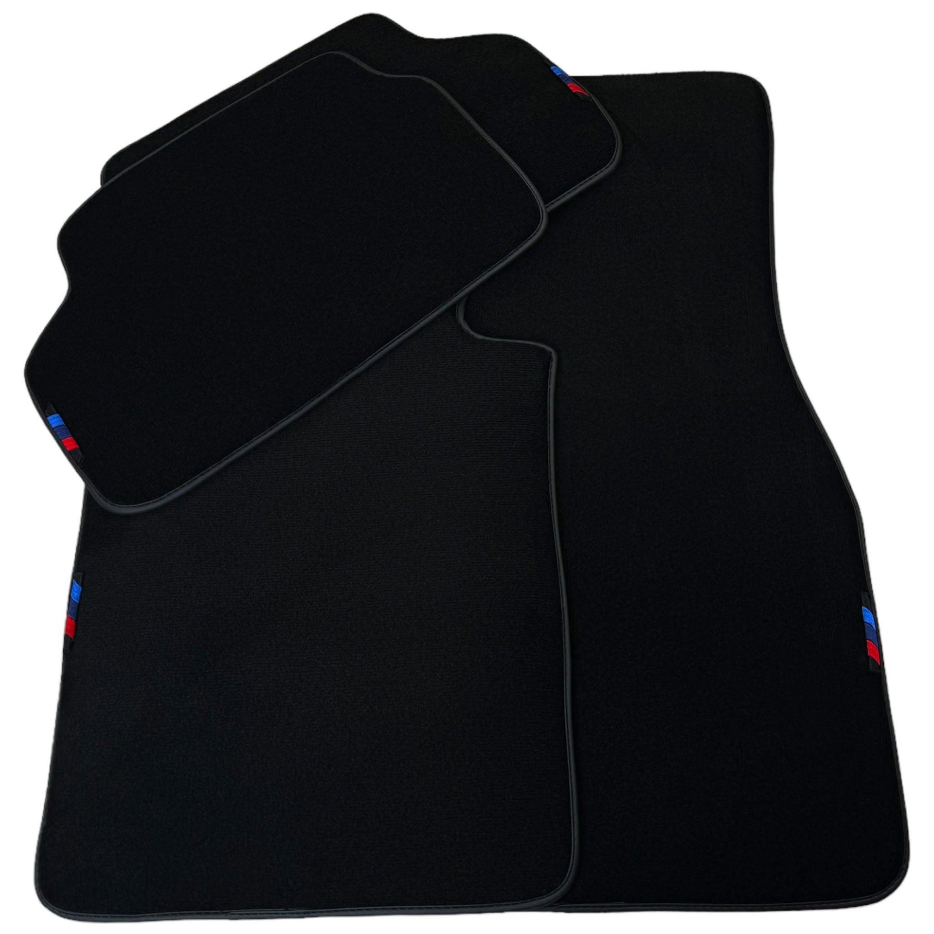 Black Mats For BMW 5 Series E61 Wagon | Black Trim - AutoWin