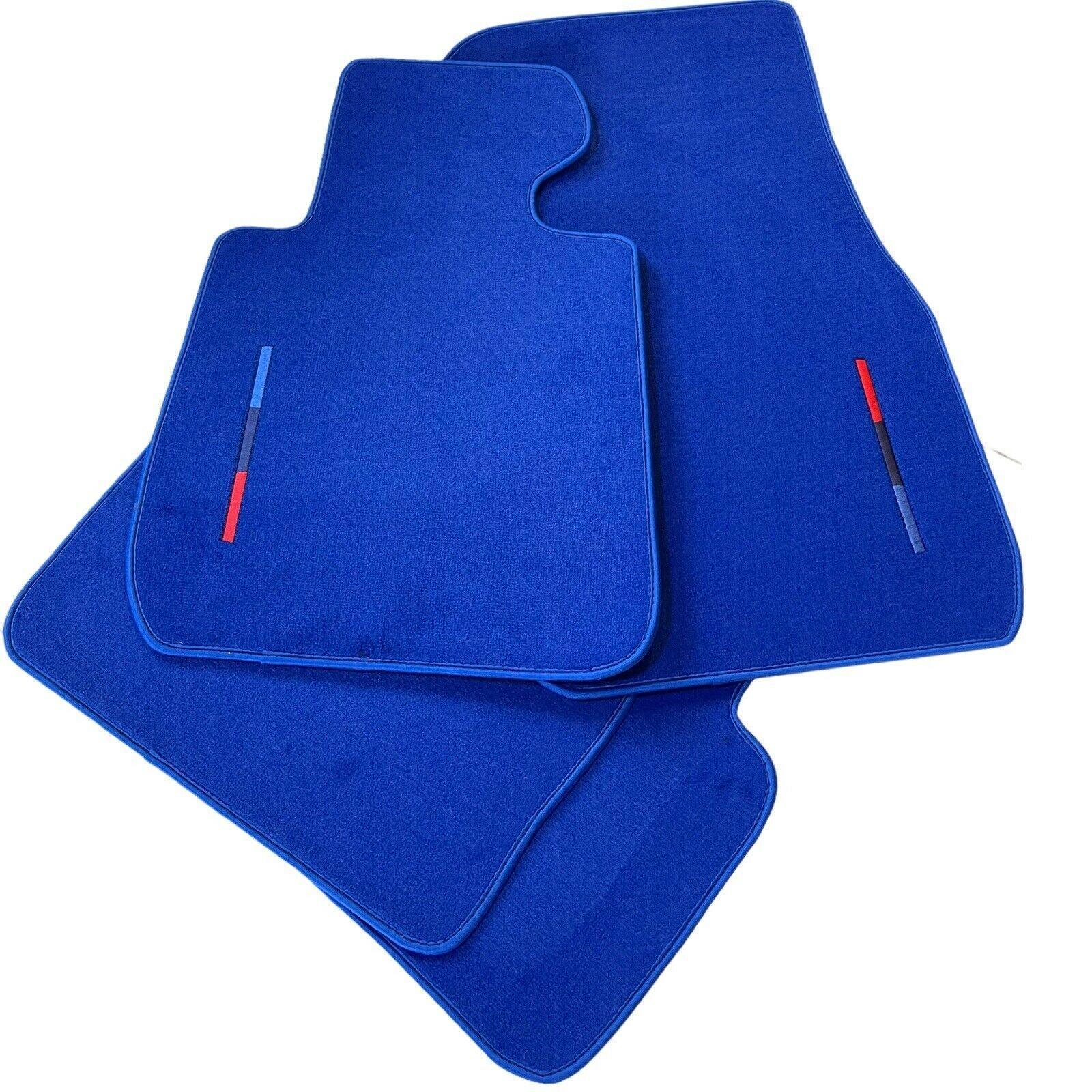 Blue Mats For BMW 1 Series F21 3-door Hatchback With M Package - AutoWin