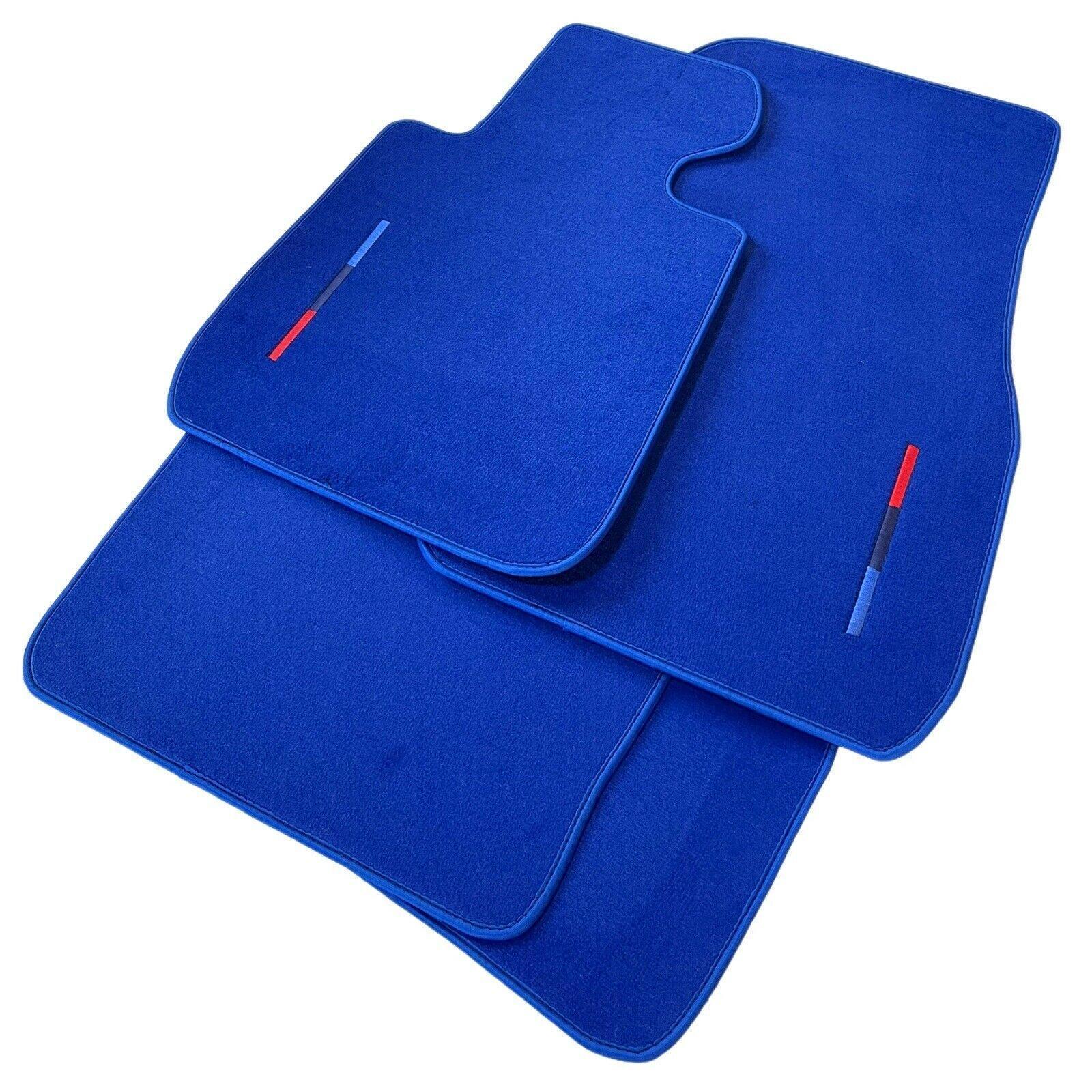 Blue Mats For BMW M3 E30 With M Package - AutoWin