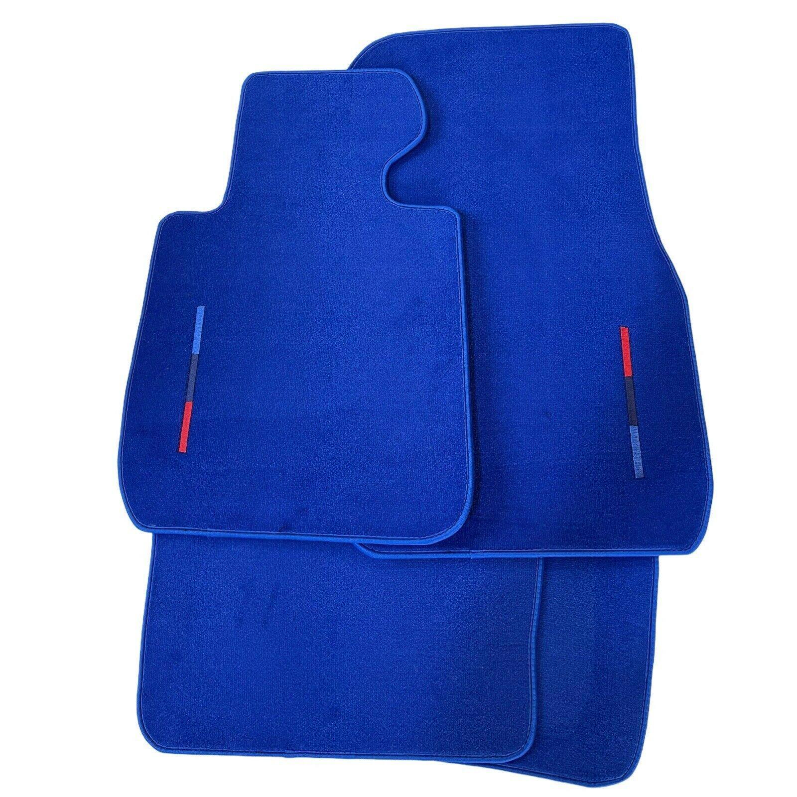 Blue Mats For BMW X5M E70 SUV With M Package - AutoWin