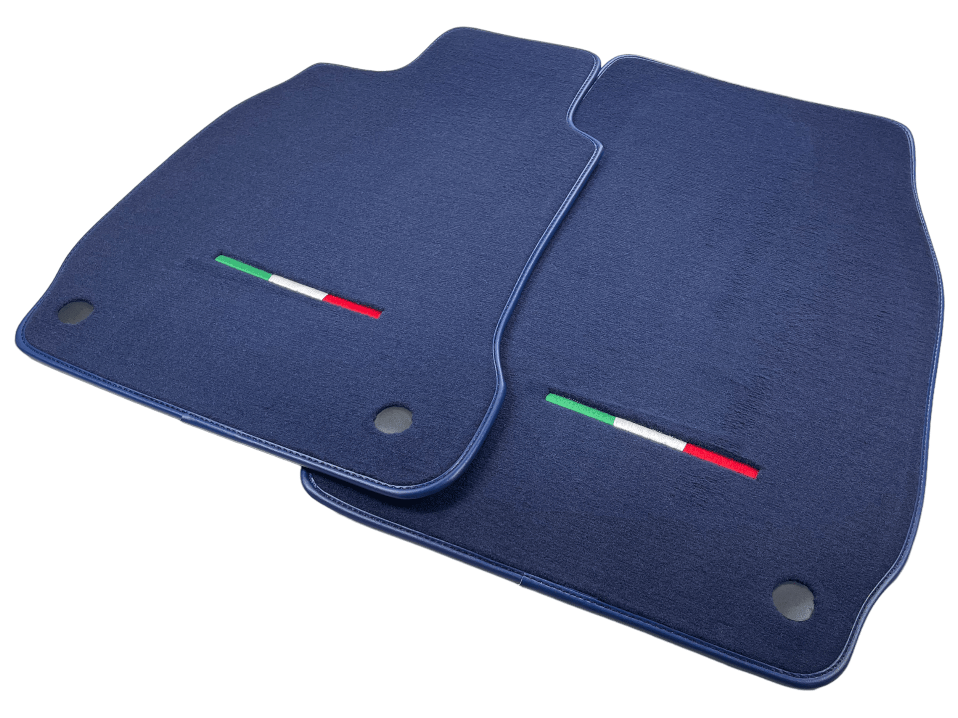Dark Blue Floor Mats For Maserati Quattroporte IT Edition - AutoWin