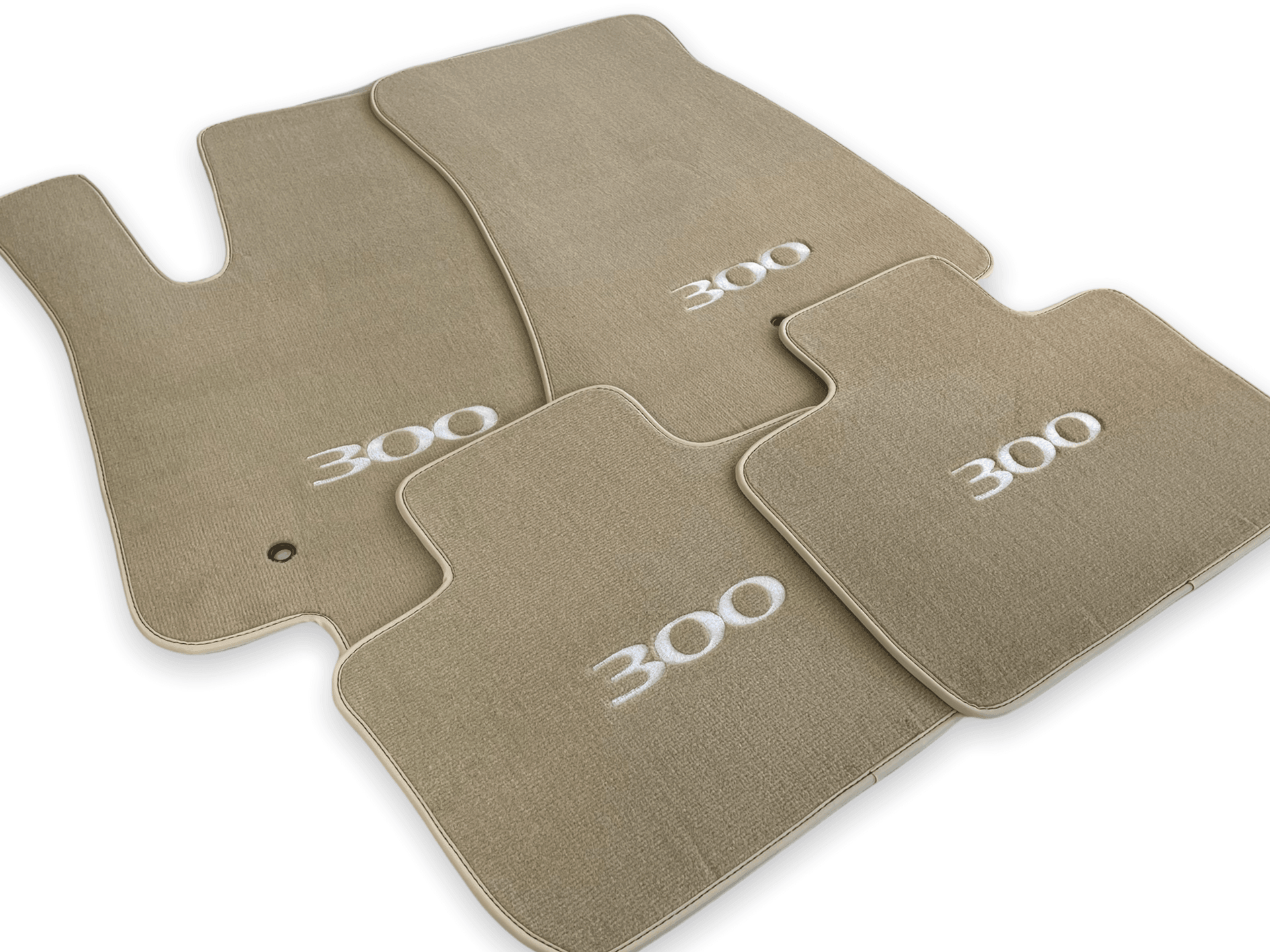 Floor Mats For Chrysler 300C Beige 2011-2022 - AutoWin