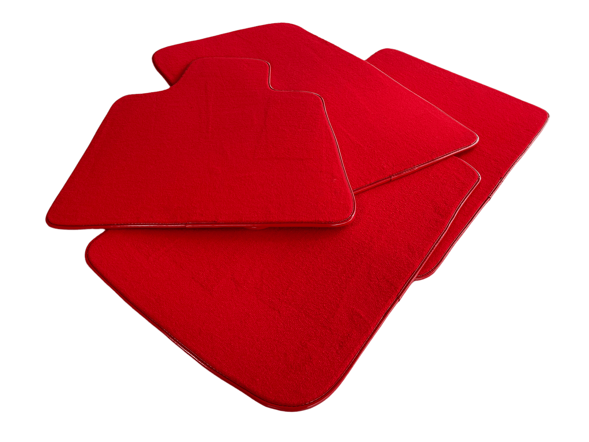 Floor Mats For Rolls Royce Wraith 2013-2023 Red - AutoWin