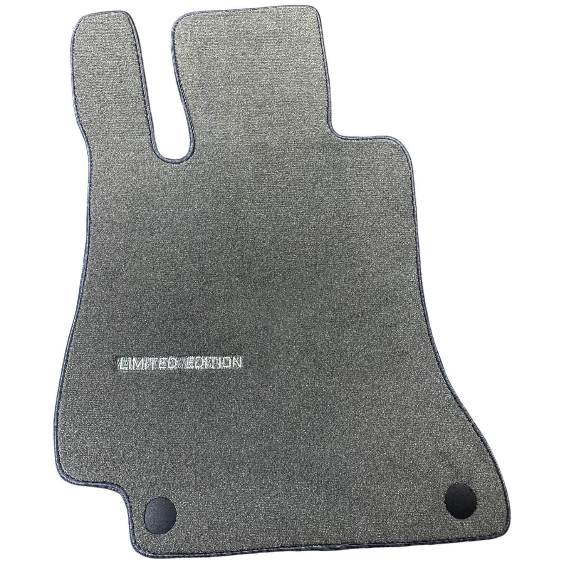 Gray Floor Mats For Mercedes Benz GL-Class X166 (2012-2015) | Limited Edition - AutoWin