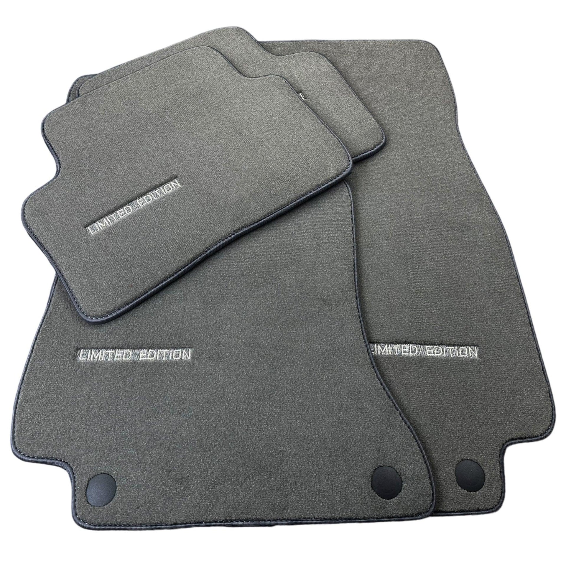 Gray Floor Mats For Mercedes Benz V-Class 447 Front (2019-2023) | Limited Edition - AutoWin