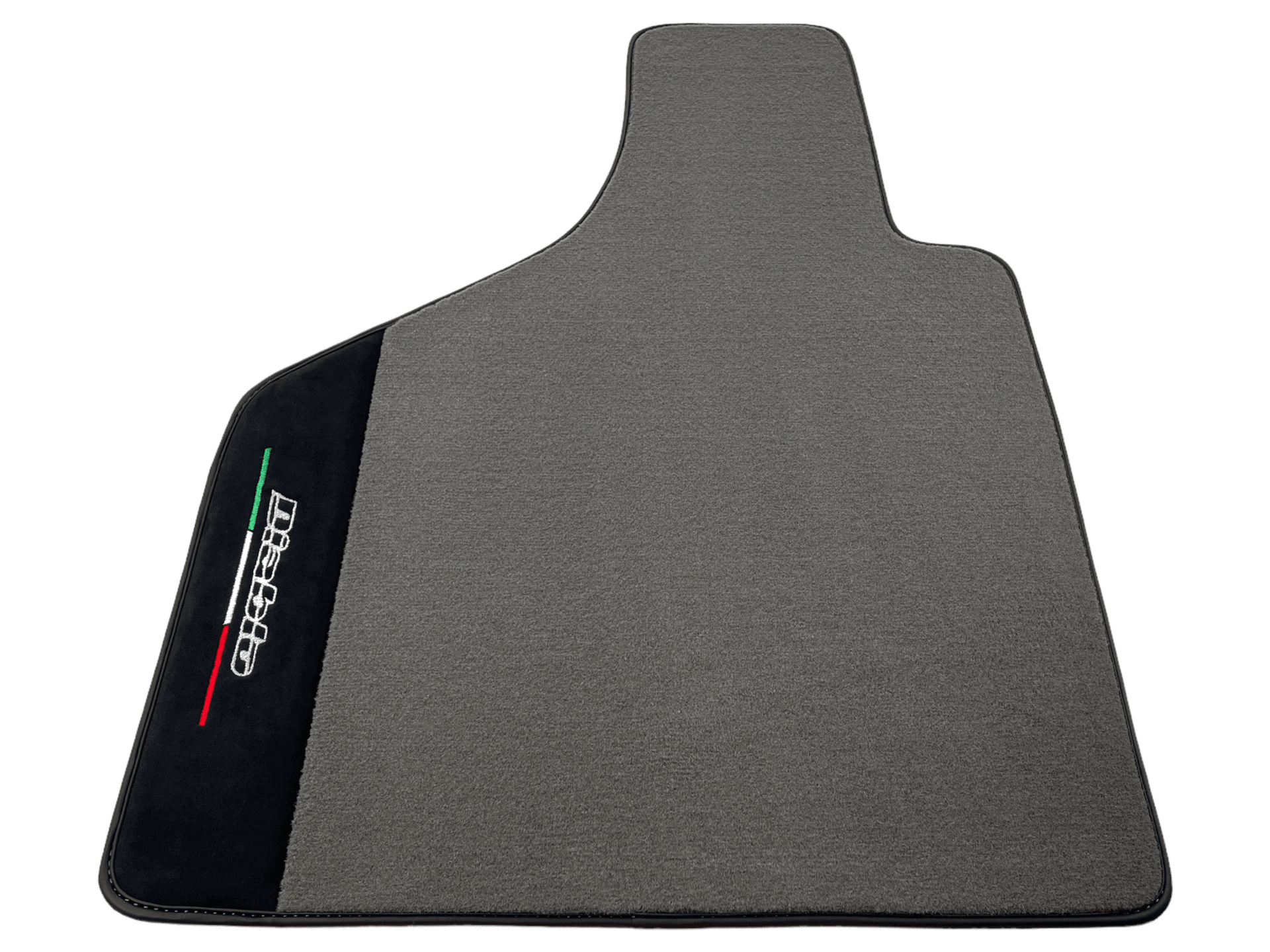Gray Floor Mats Lamborghini Diablo 1990-2001 Alcantara Leather - AutoWin