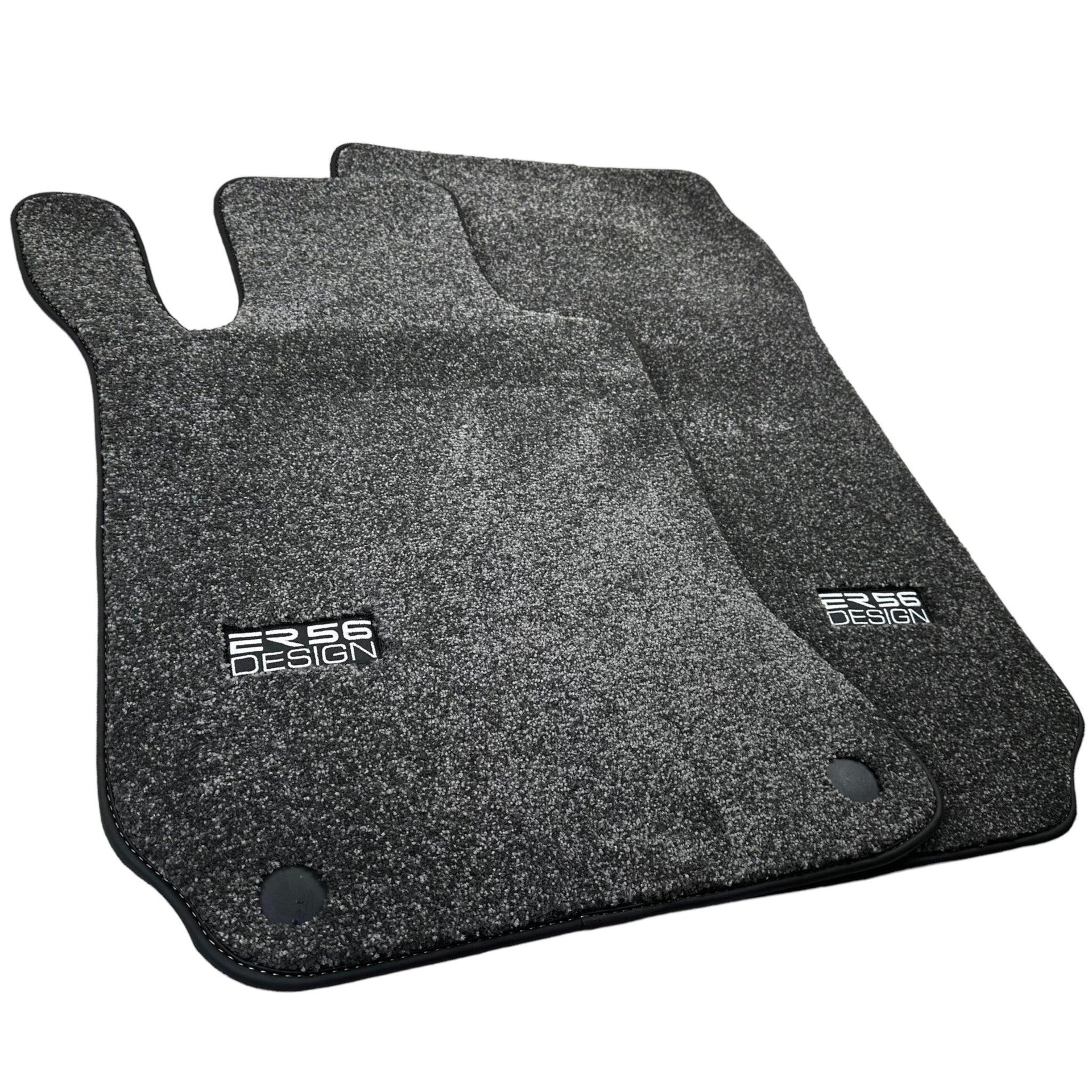 Gray Luxury Floor Mats For Mercedes Benz E-Class W213 Sedan (2020-2023) Hybrid | ER56 Design - AutoWin