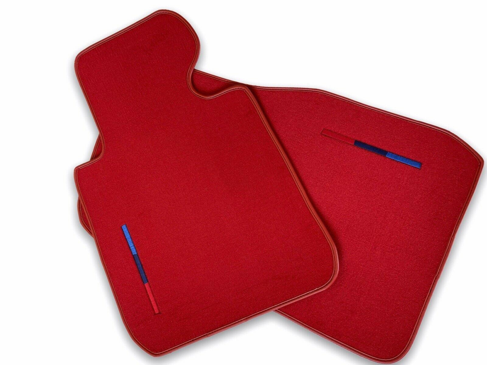 Red Mats For BMW M6 F12 Convertible With M Package - AutoWin