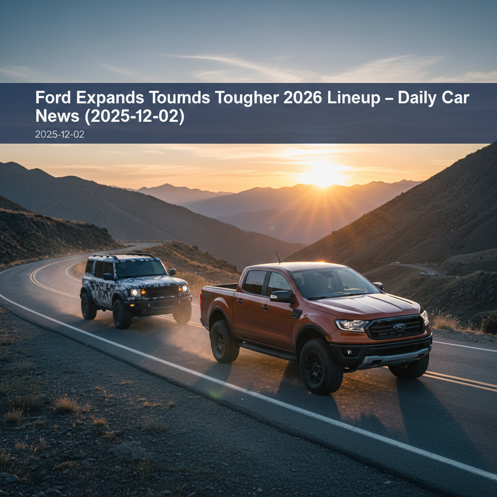 Ford Ranger Expands Tougher 2026 Lineup – Daily Car News (2025-12-02)