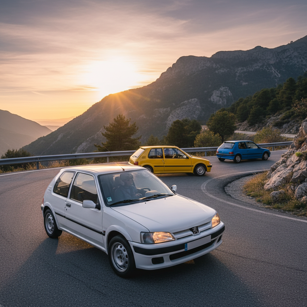 Wartości Peugeot 106 Rallye, szum wokół znalezisk i