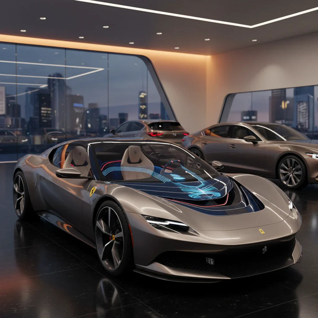 Ferrari Luce EV zaprezentowany z unikalnym wnętrzem –