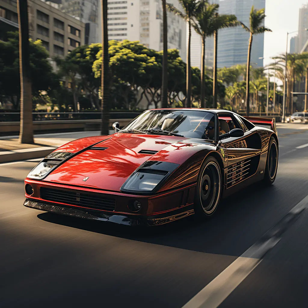 Ferrari Testarossa Spider: Embrace the Open-Air Thrills