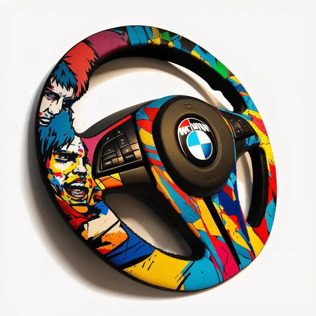 How to Change the BMW 1 or 3 Series E82 E88 E90 E91 E92 E93 Steering Wheel Cover M Trim Cover