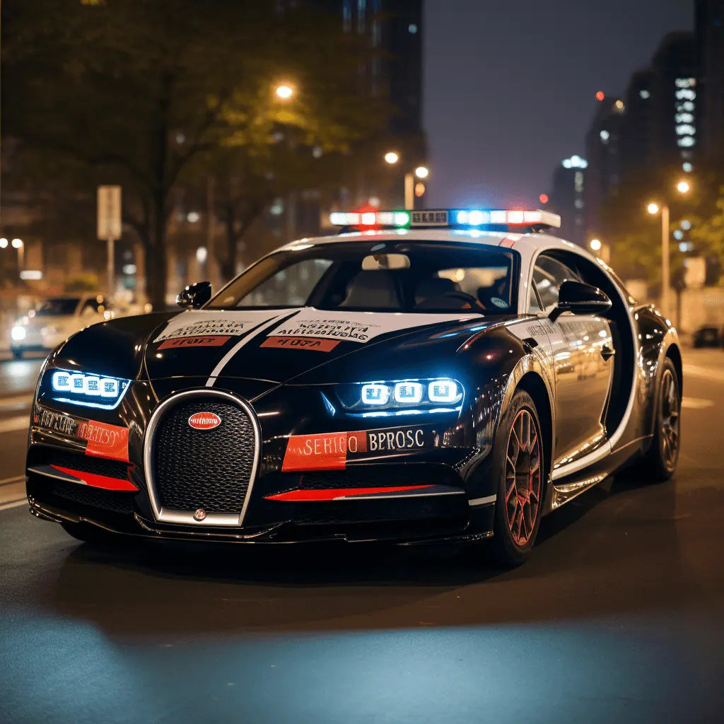 The Fastest Police Car in the World: Dubai's Supercar Fleet