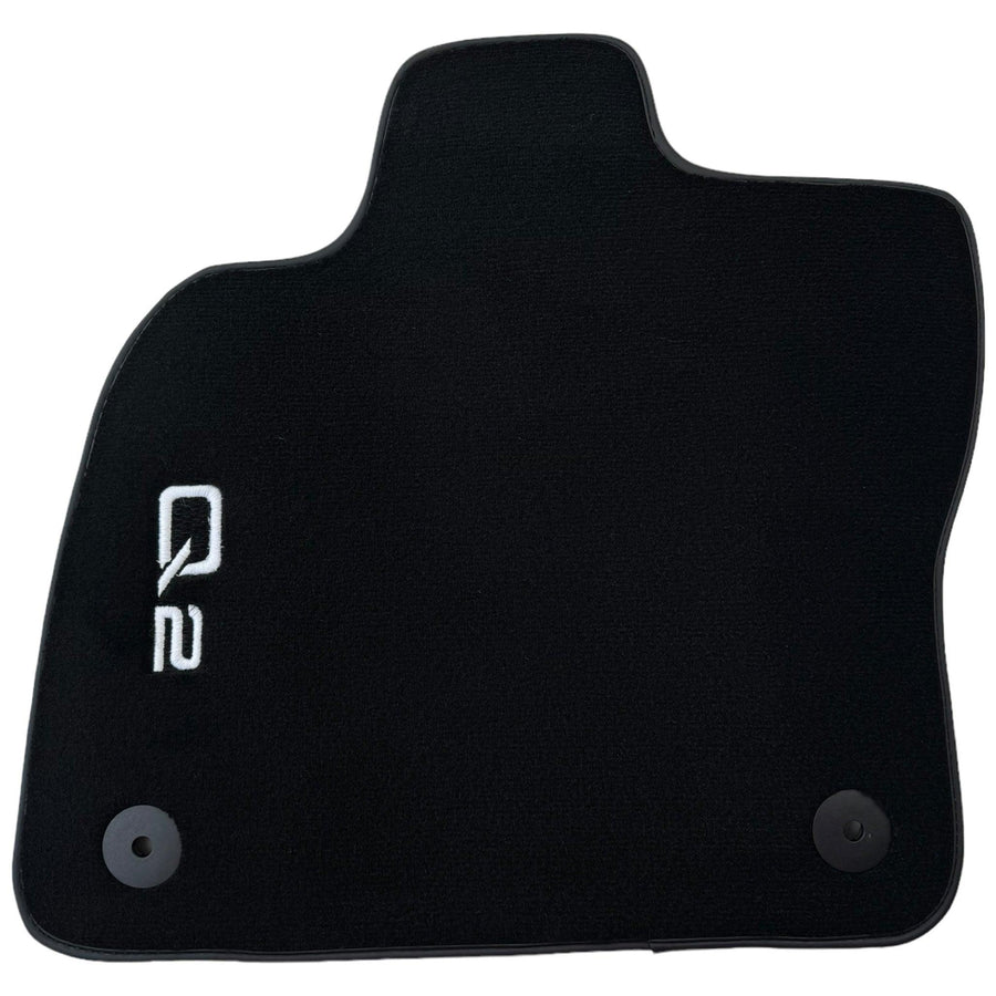 Black Floor Mats for Audi Q2 (2016-2020) - AutoWin