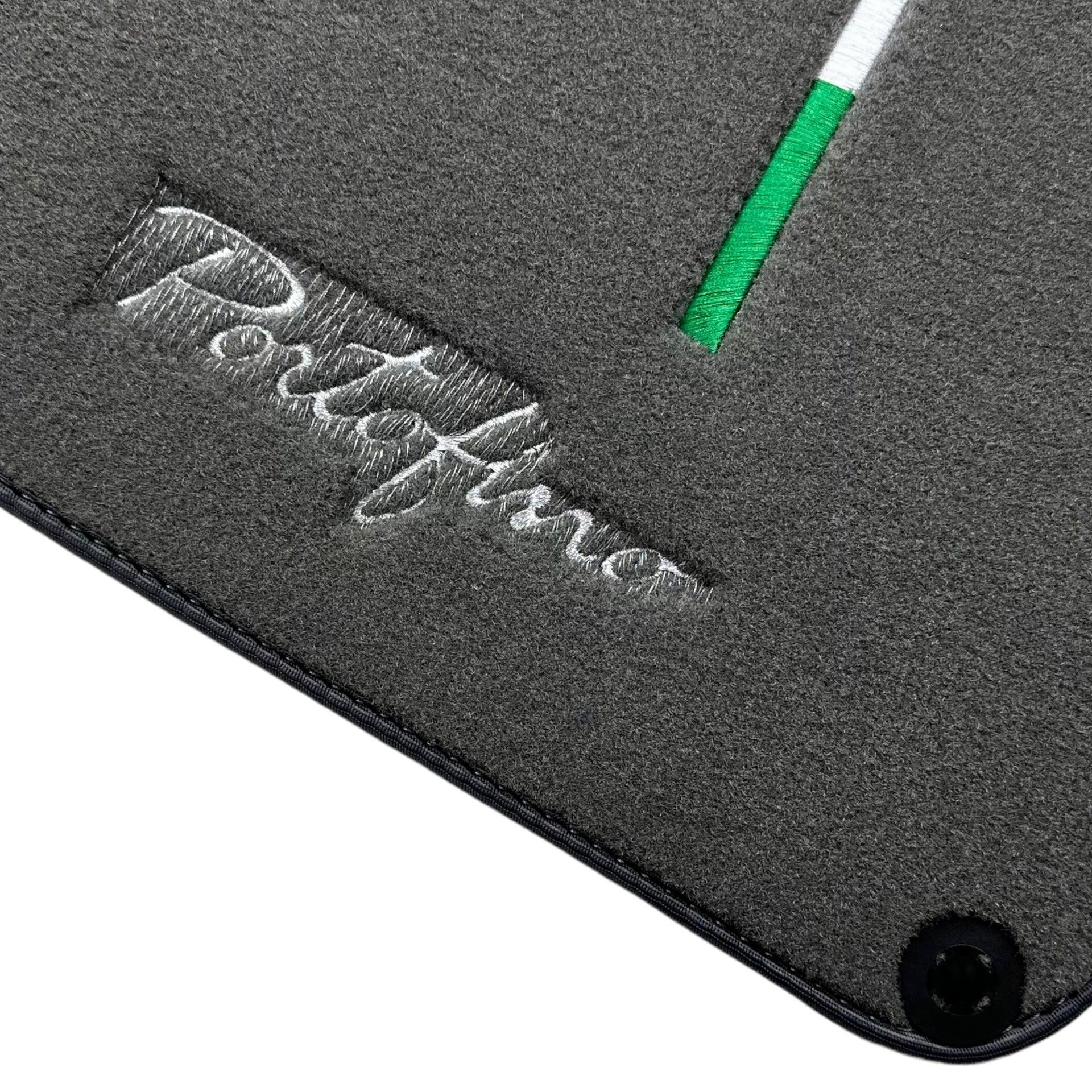 Gray Floor Mats for Ferrari Portofino (2018-2023) Italian Edition - AutoWin