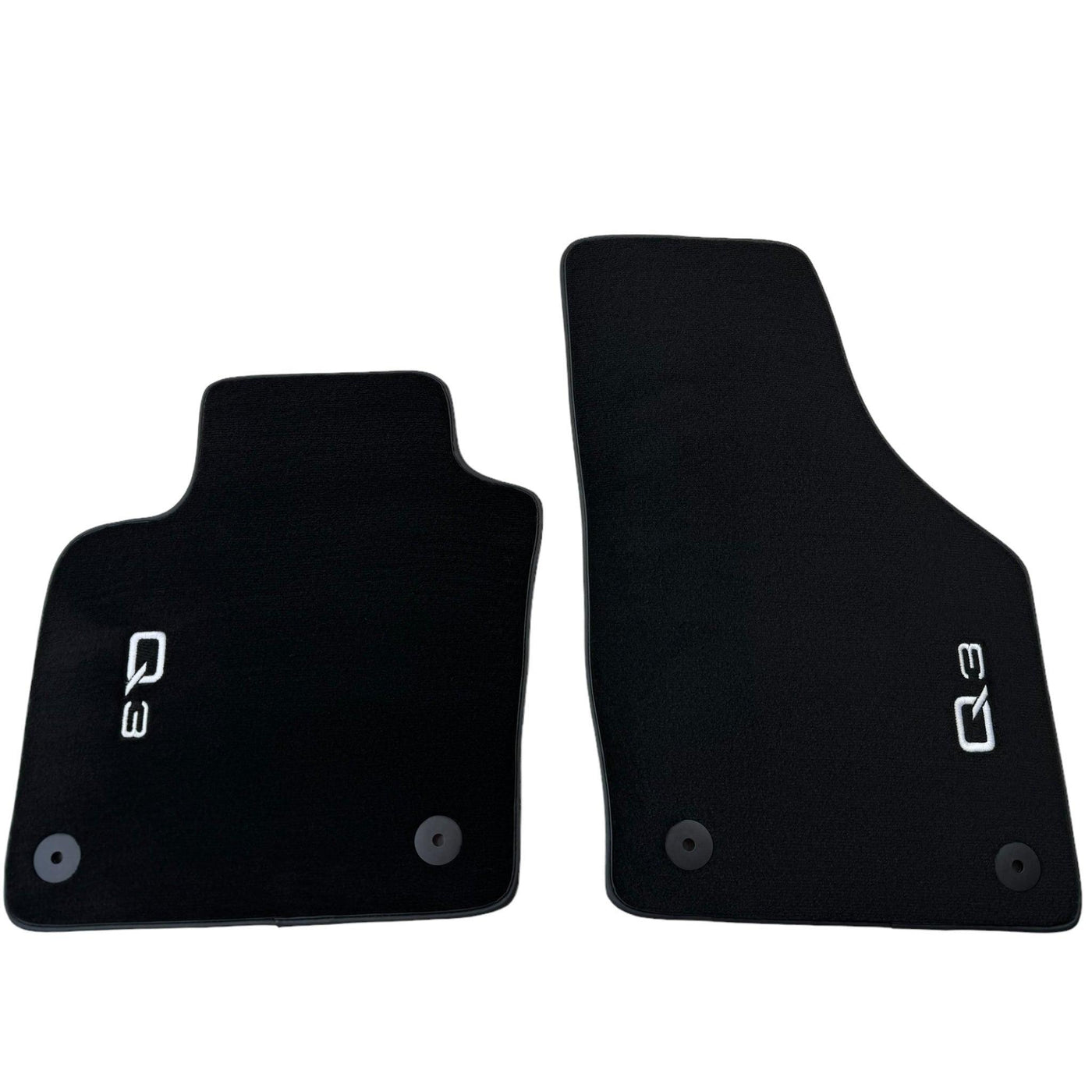 Black Floor Mats for Audi Q3 8U (2011-2018) - AutoWin