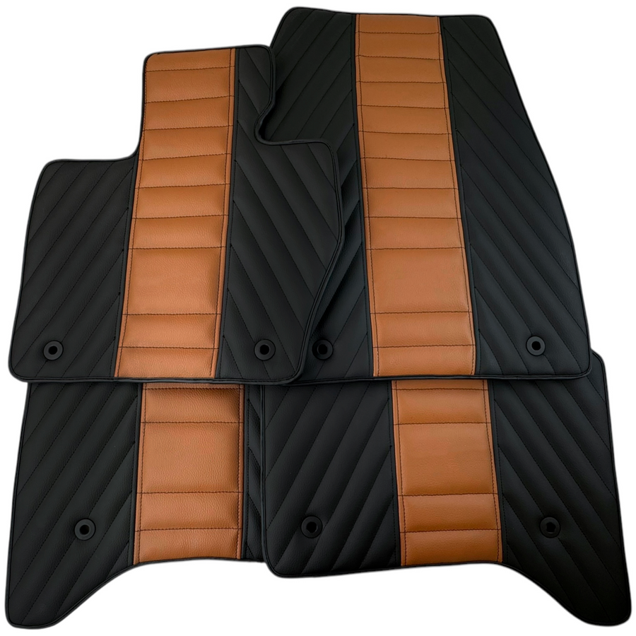 Leather Floor Mats for Range Rover Evoque (2016-2024) Convertible