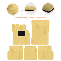 Premium Sheepskin Floor Mats for Ferrari 296 GTS (2022-2025)