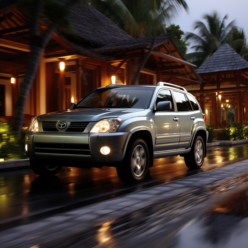 Dopasowane dywaniki podłogowe do drzwi Toyota RAV4 3/5 (2003-2006)