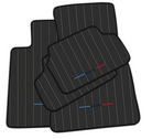 Black Leather Floor Mats for BMW G20 (2019-2024) - Stylish Protection
