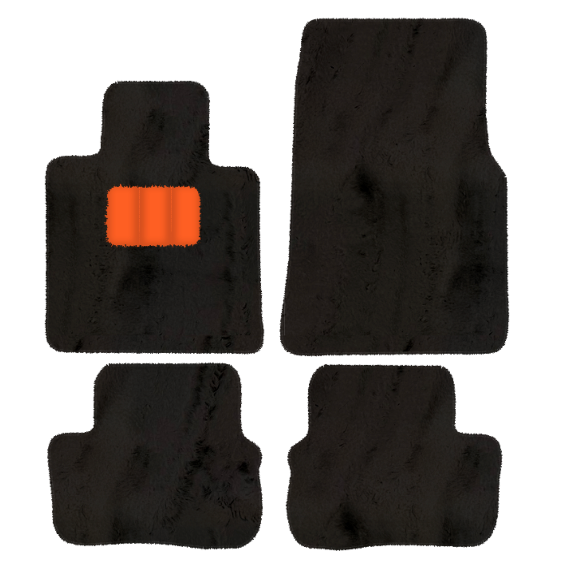 Premium Sheepskin Floor Mats for Rolls-Royce Shadow (1965-1977)