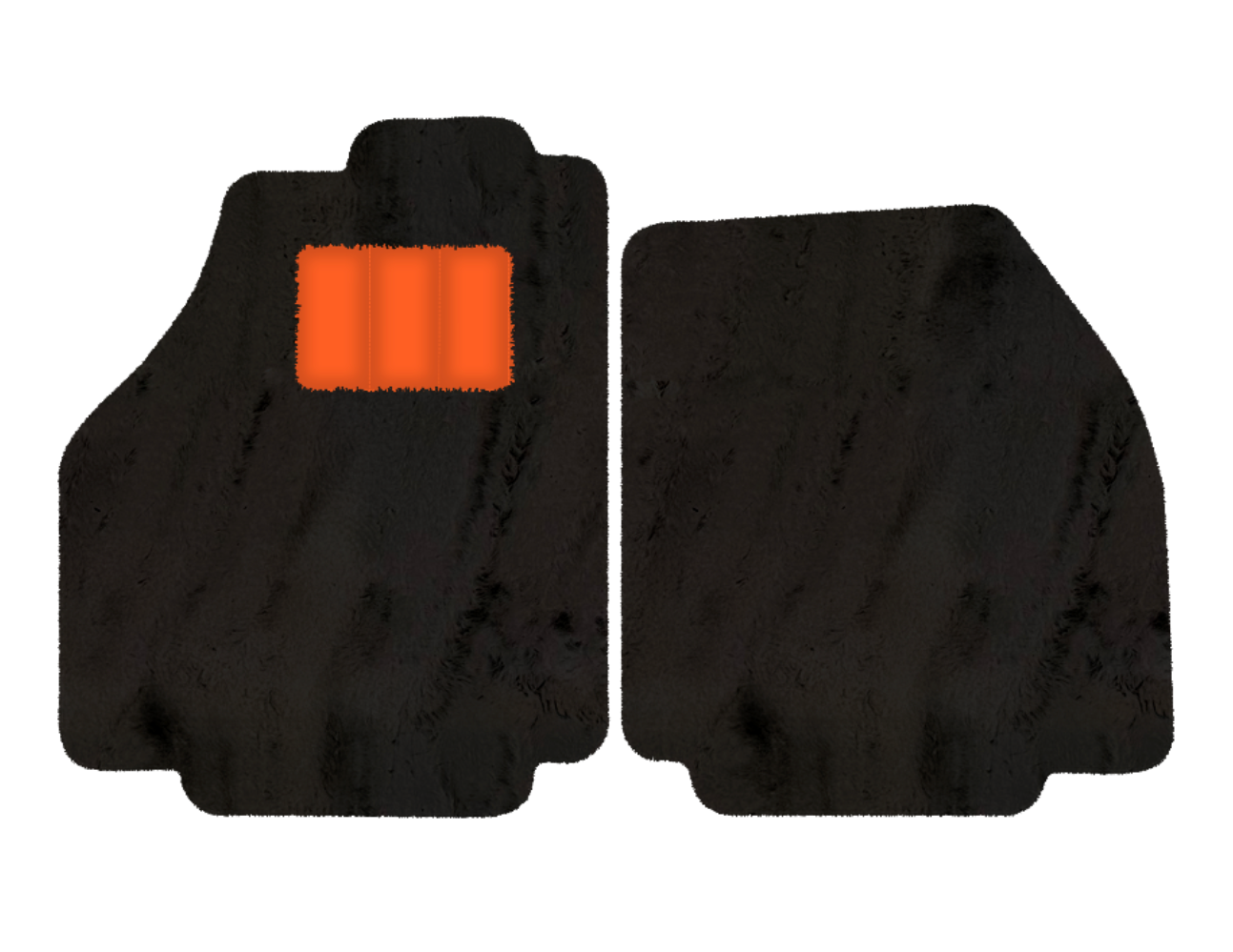 Sheepskin Floor Mats for Ferrari 488 Spider (2016-2022) - Sheepskin Length, Various Color Options