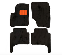 Sheepskin Floor Mats for Porsche Cayenne (2003-2010) - Sheepskin Length, Various Color Options
