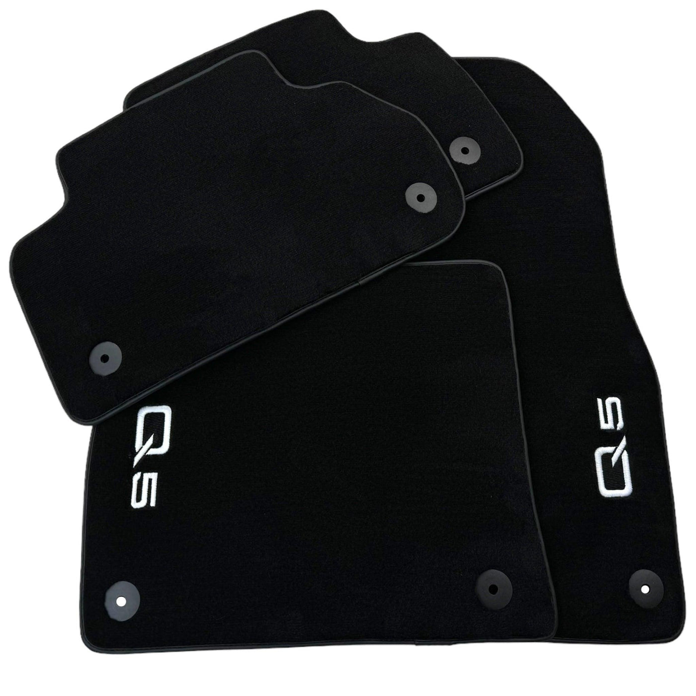 Black Floor Mats for Audi Q5 FYT Sportback Hybrid (2021-2024) - AutoWin