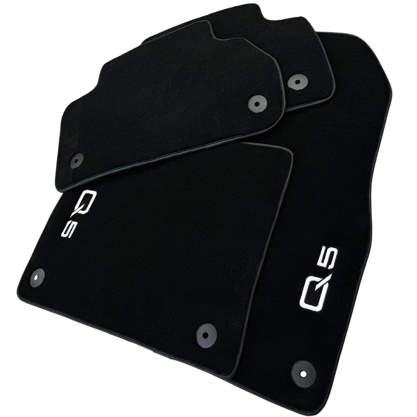 Black Floor Mats for Audi Q5 FY (2017-2023) - AutoWin