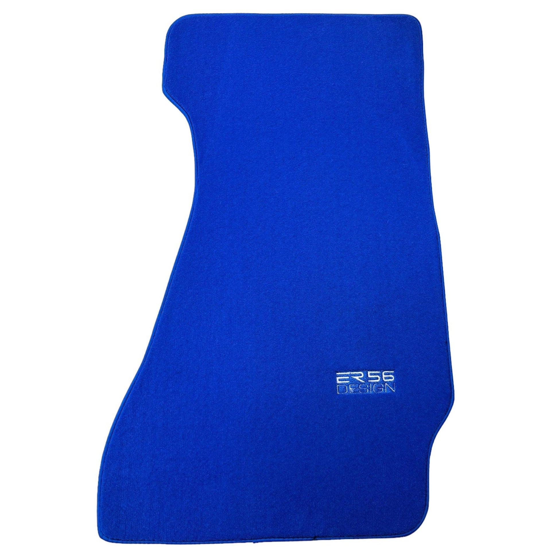 Blue Floor Mats for Aston Martin Vanquish (2012–2018) ER56 Design - AutoWin