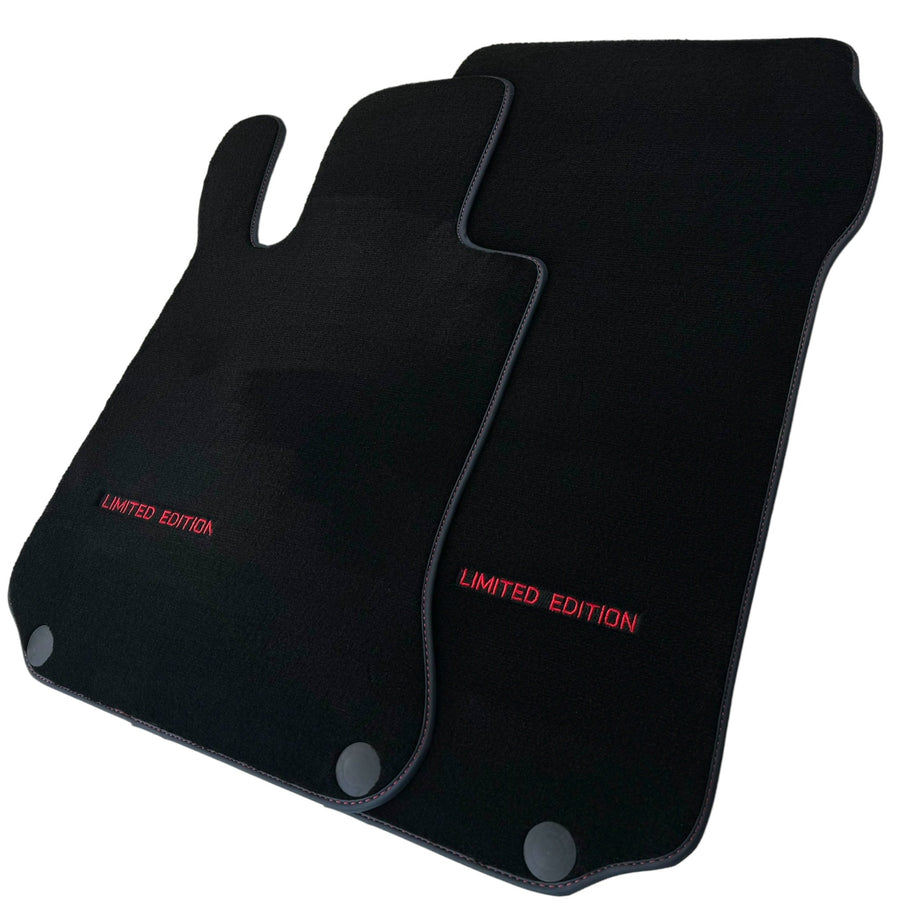Black Floor Mats For Mercedes Benz GLS-Class X167 Maybach (2020-2023) | Limited Edition