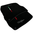 Black Floor Mats for Ferrari Portofino (2018-2023) Italian Edition - AutoWin