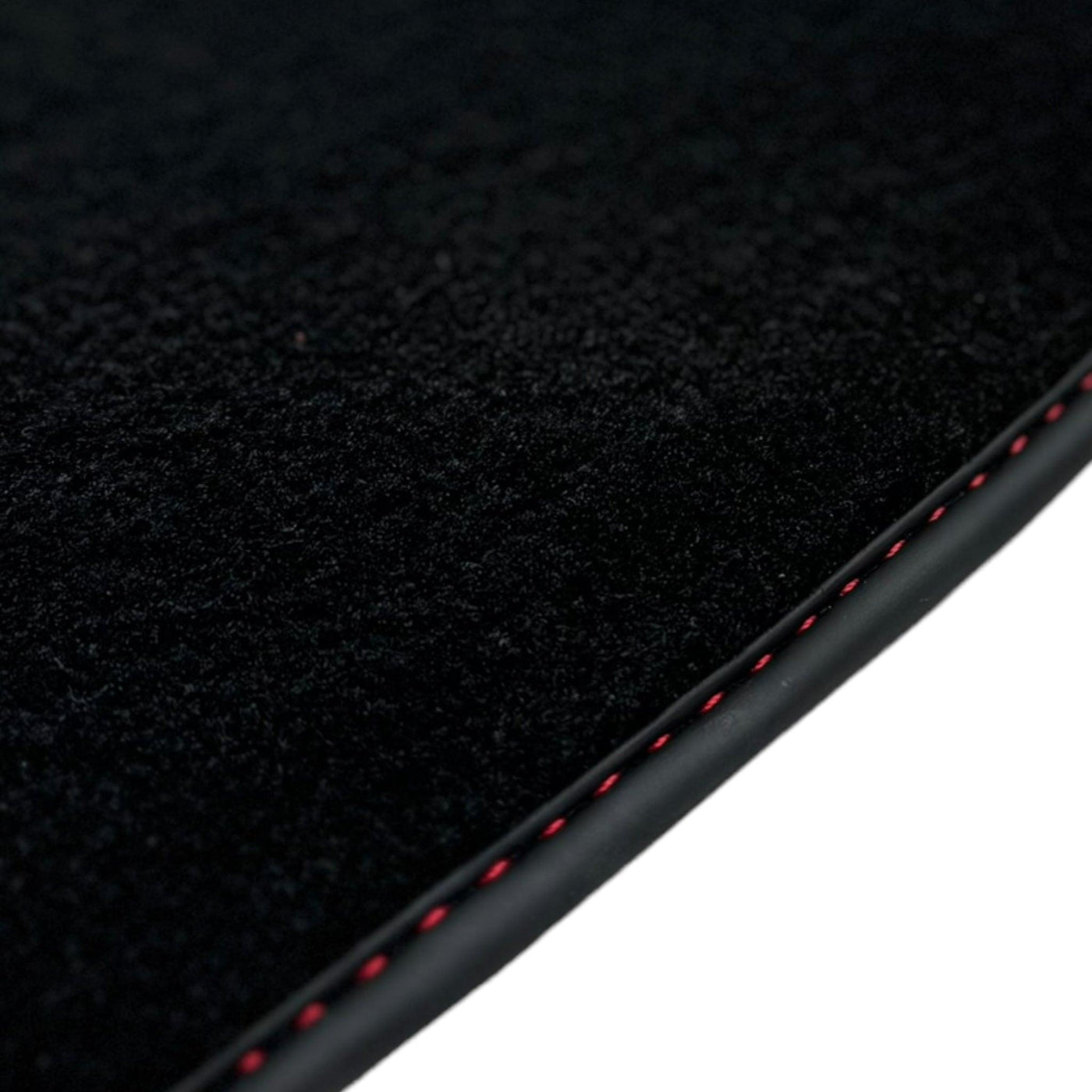 Black Floor Mats for Ferrari Purosangue with Leather and Black Trim | Italian Edition - AutoWin