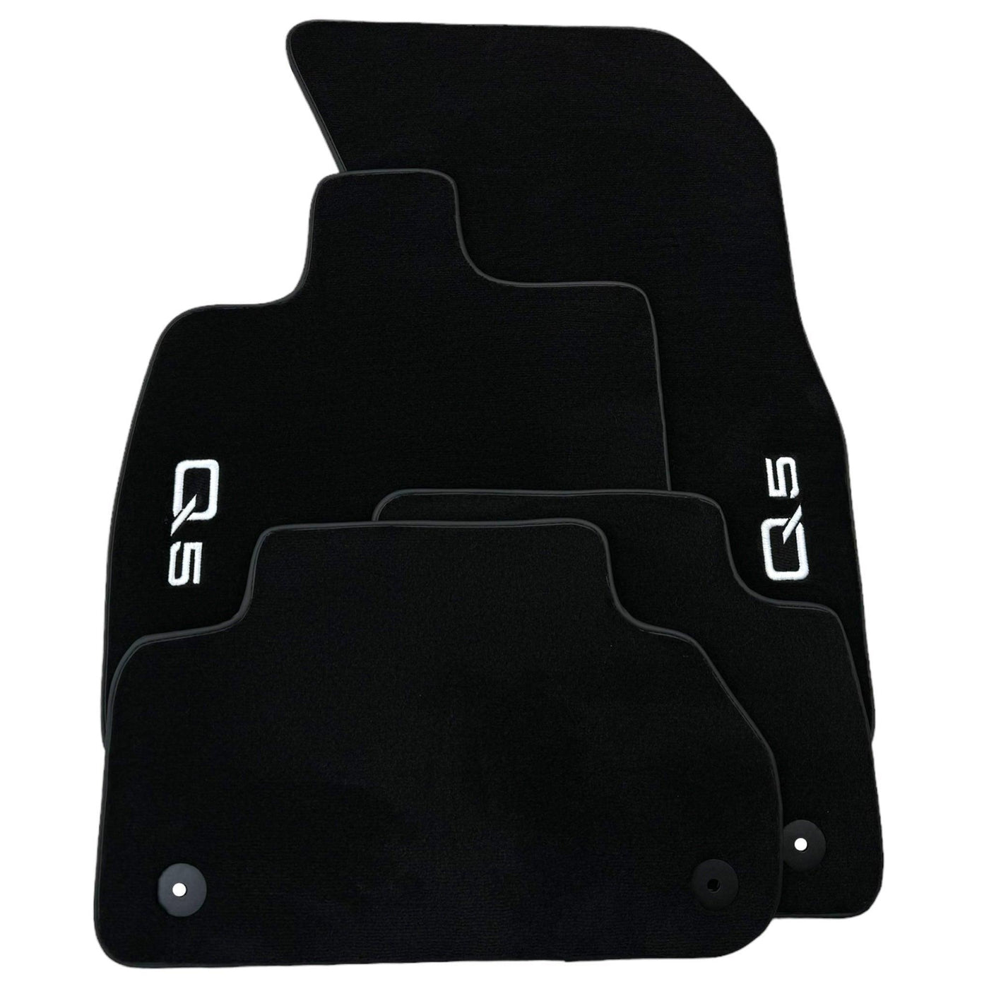 Black Floor Mats for Audi Q5 FYT Sportback (2021-2024) - AutoWin
