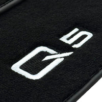 Black Floor Mats for Audi Q5 FY Hybrid (2017-2023) - AutoWin