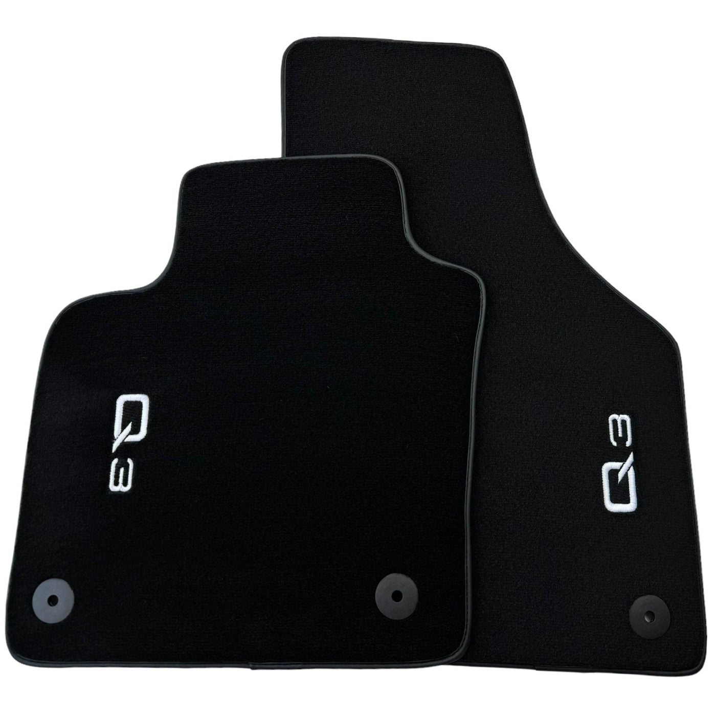 Black Floor Mats for Audi Q3 F3 (2018-2024) - AutoWin