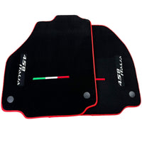 Floor Mats for Ferrari 458 Italia (2009-2015) with Red Trim - AutoWin