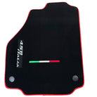 Floor Mats for Ferrari 458 Italia (2009-2015) with Red Trim - AutoWin