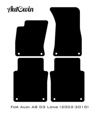 Floor Mats for Audi A8 D3 Long (2002-2010) - AutoWin