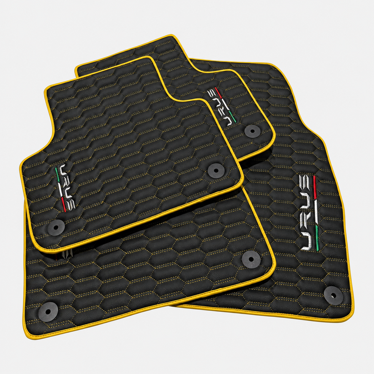 Premium Custom Black Floor Mats for Lamborghini Urus (2018-2027)