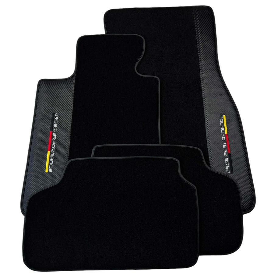 Black Mats For BMW 3 Series E46 4-door Sedan | ER56 Performance - AutoWin