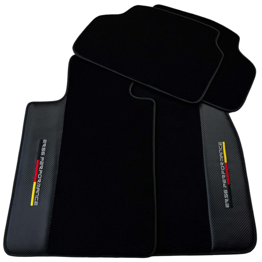 Black Mats For BMW 3 Series E46 4-door Sedan | ER56 Performance - AutoWin
