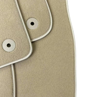 Beige Floor Mats For Bentley Flying Spur (2005-2013) - AutoWin
