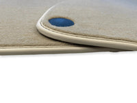 Beige Floor Mats For Mercedes-Benz SLK R171 (2004-2011) - AutoWin