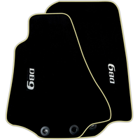 Black Floor Mats for Aston Martin DB9 Volante (2004-2016) Convertible Various Trim Colors