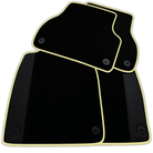 Customizable Black Floor Mats for Audi A6 - C6 Avant Long (2004-2008)