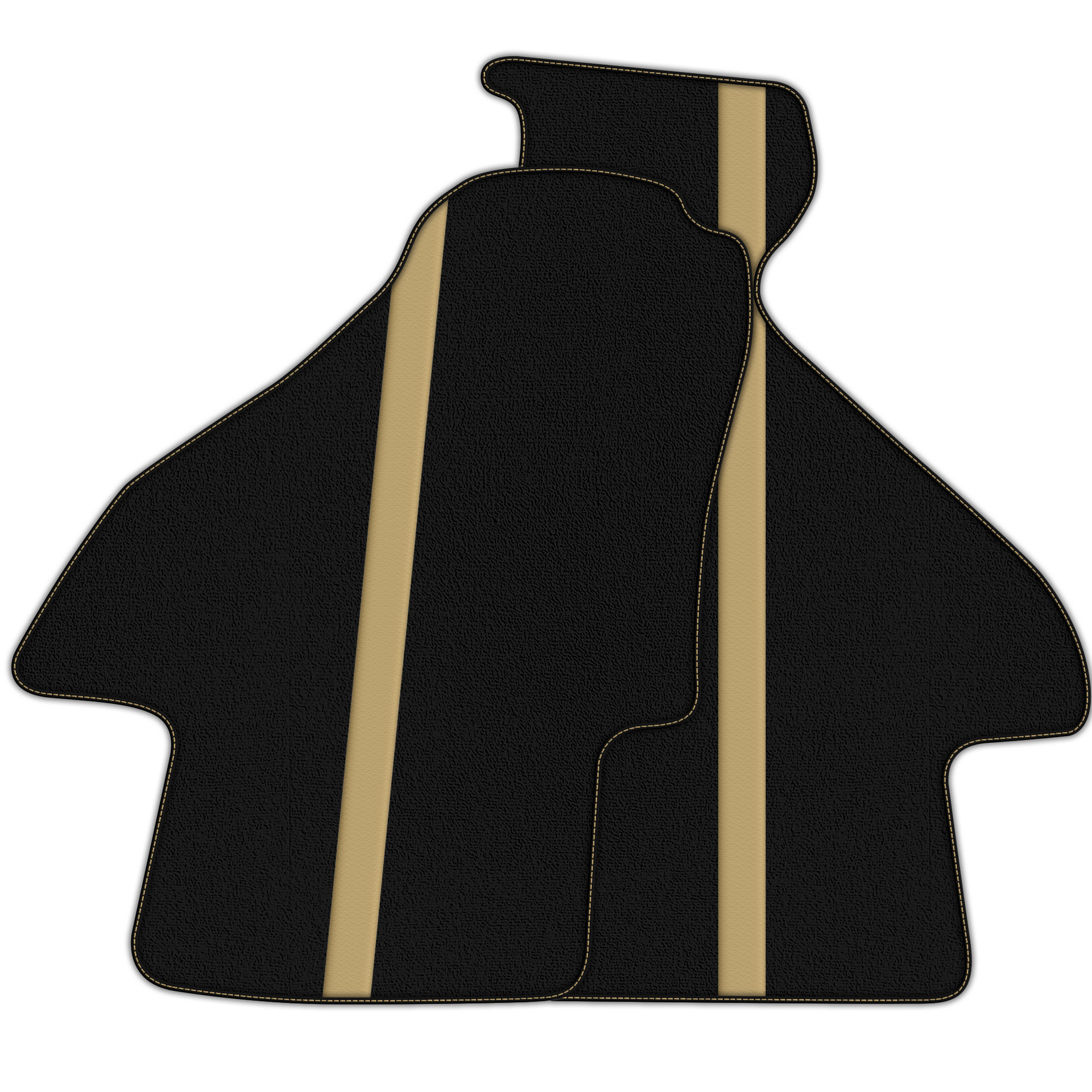 Stylish Premium Black Floor Mats for Ferrari Mondial (1980-1993)