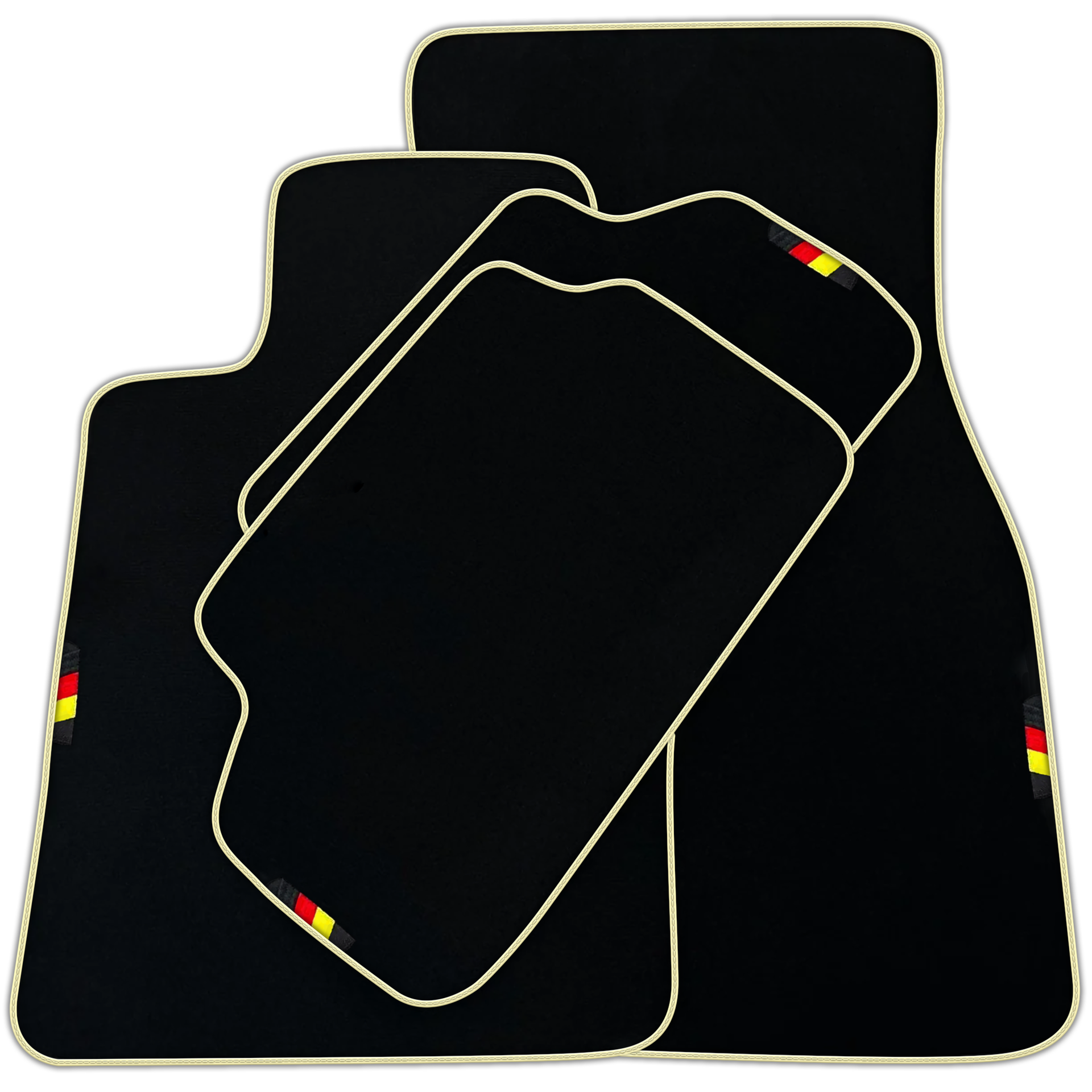 Black Floor Mats For BMW X5 Series E53 Germany Edition | Various Trim Colors